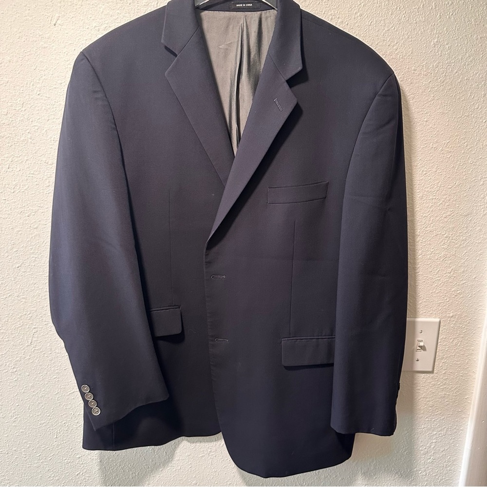 Ⓜ️Calvin Klein 44R Wool Suit Jacket - Feel like‎ a CEO💓Excellent Condition